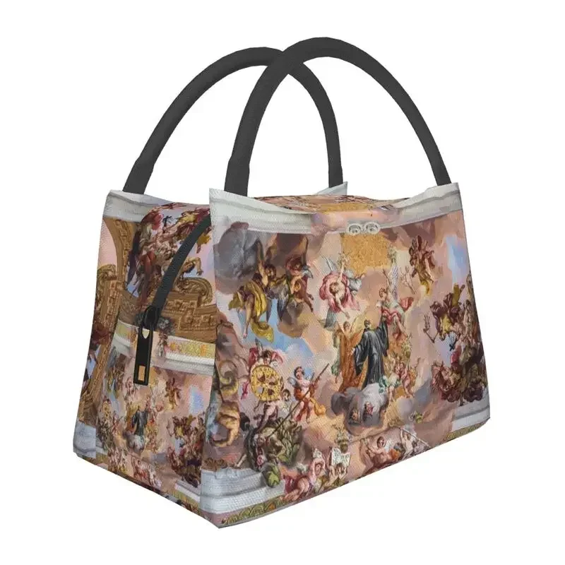 Via Triumphalis Of Saint Benedict Insulated Lunch Bag for Camping Travel Baroque Waterproof Thermal Cooler Bento Box Women
Via Triumphalis Of Saint Benedict Insulated Lunch Bag for Camping Travel Baroque Waterproof Thermal Cooler Bento Box Women