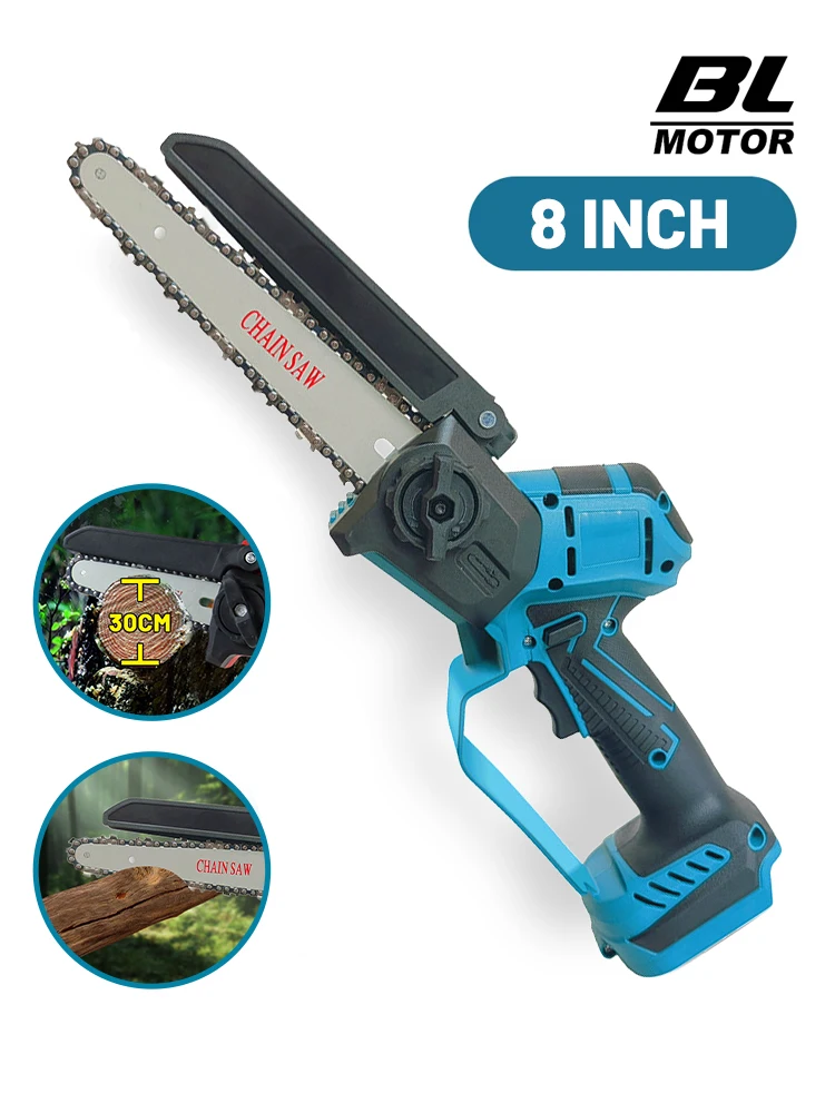Brushless Chainsaw 8 Inch Electric Chain Saw Pruning Wood Cutting Garden Power Tools For Makita/Milwaukee/Dewalt 21V Battery
Brushless Chainsaw 8 Inch Electric Chain Saw Pruning Wood Cutting Garden Power Tools For Makita/Milwaukee/Dewalt 21V Battery