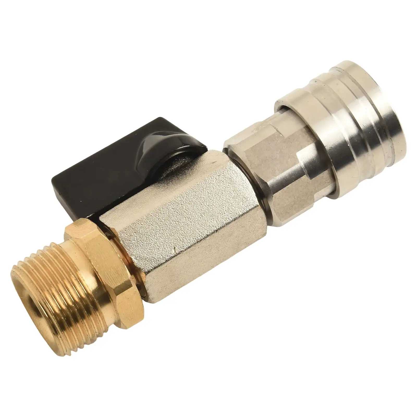 1pc High Pressure Washer Ball Valve 1/4 Female M22 Quick Connector For Power Washer Garden Equipment Cleaning Machine Parts
1pc High Pressure Washer Ball Valve 1/4 Female M22 Quick Connector For Power Washer Garden Equipment Cleaning Machine Parts