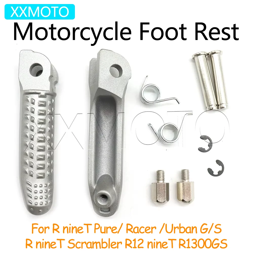 For BMW R nineT Pure Racer Urban G/S Scrambler R12 nineT R1300GS S1000RR Motorcycle Footrest Foot Rests Pedal Step Pegs