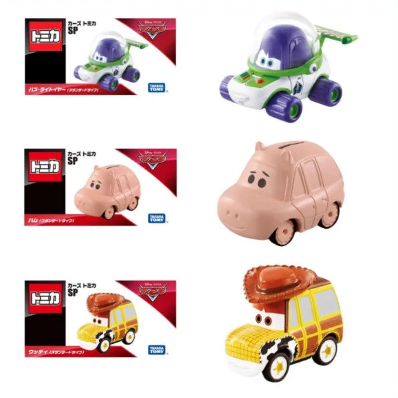 TAKARA TOMY Toy Story Buzz Lightyear Woody Jessie Rex Cartoon Model Alloy Diecast Metal Model for Children's Birthday Gift Toys 
TAKARA TOMY Toy Story Buzz Lightyear Woody Jessie Rex Cartoon Model Alloy Diecast Metal Model for Children's Birthday Gift Toys