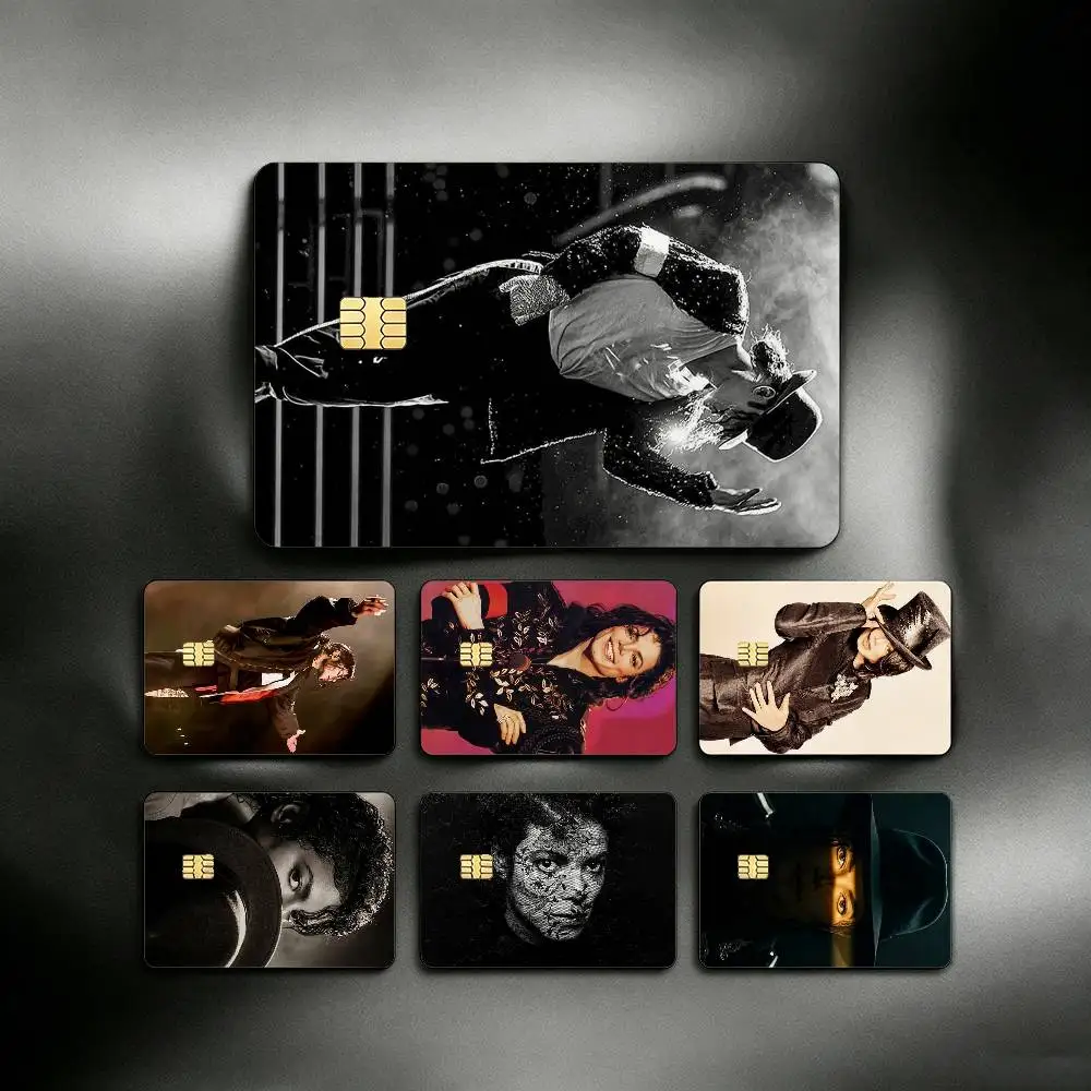 Dance King M-Michael J-Jackson-es 4pcs 1Set HD Waterproof Card Skins Protective Stickers for Credit Bank Game Cards
Dance King M-Michael J-Jackson-es 4pcs 1Set HD Waterproof Card Skins Protective Stickers for Credit Bank Game Cards