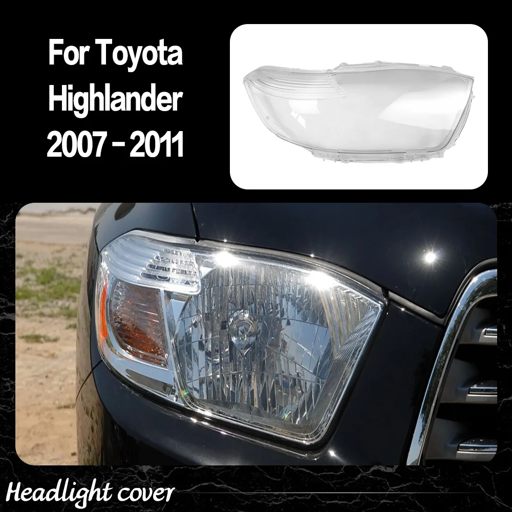 For Toyota Highlander 2007 2008 2009 2010 2011 Front Headlamp Cover Transparent Lampshade Headlight Shell Lamp Shade Plexiglass
For Toyota Highlander 2007 2008 2009 2010 2011 Front Headlamp Cover Transparent Lampshade Headlight Shell Lamp Shade Plexiglass