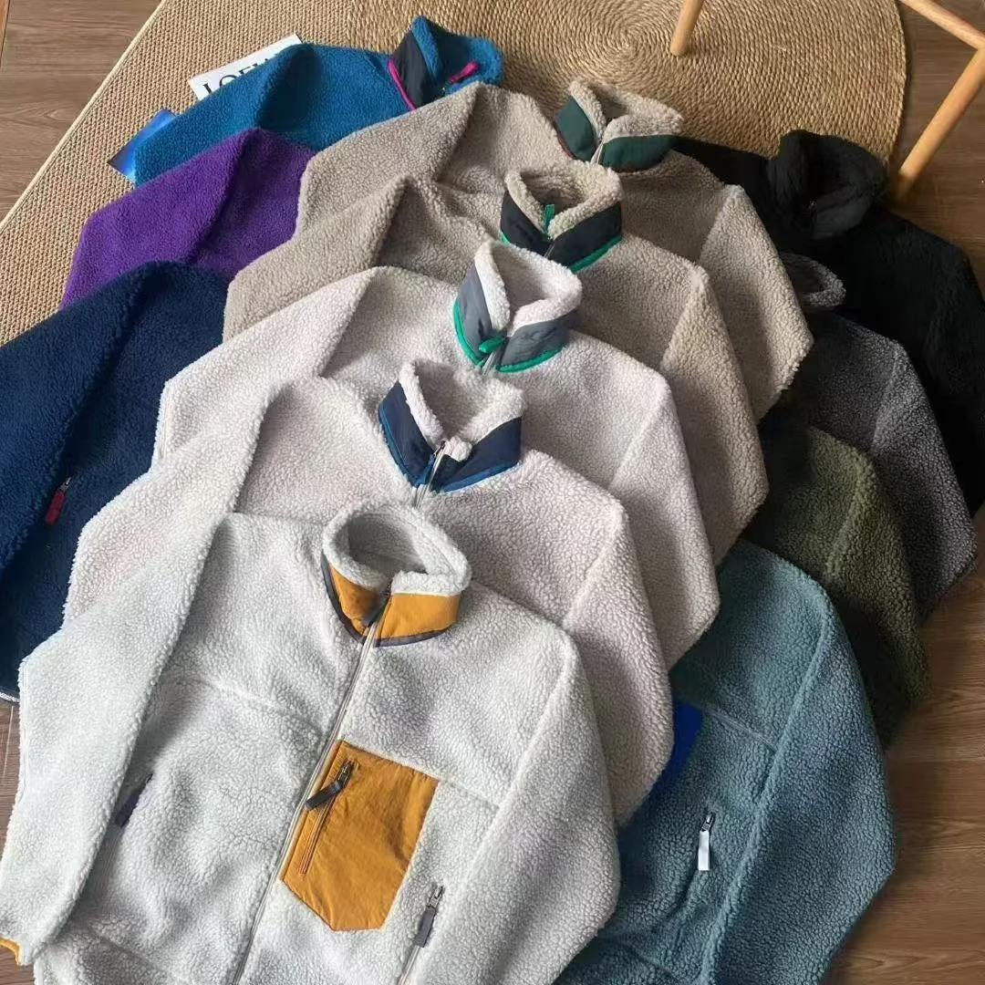 Уличное повседневное бархатное куртка из овечьей кожи для мужчин и женщин, свободное зимнее пальто с воротником-стойкой, длинное пальто из полиэфирного волокна на молнии све
Уличное повседневное бархатное куртка из овечьей кожи для мужчин и женщин, свободное зимнее пальто с воротником-стойкой, длинное пальто из полиэфирного волокна на молнии све