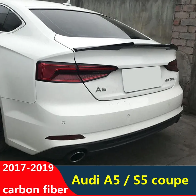 Спойлер для крыла из настоящего углеродного волокна A5 S5 Coupe, 2 двери, аксессуары для заднего багажника автомобиля M4 Style 2017 2018 2019 года
Спойлер для крыла из настоящего углеродного волокна A5 S5 Coupe, 2 двери, аксессуары для заднего багажника автомобиля M4 Style 2017 2018 2019 года