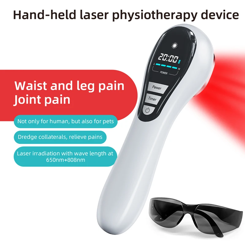 NEW 650nm & 808nm Low-Level Laser Device Cold Laser for Pain Relief & Physical Therapy Health Care
NEW 650nm & 808nm Low-Level Laser Device Cold Laser for Pain Relief & Physical Therapy Health Care