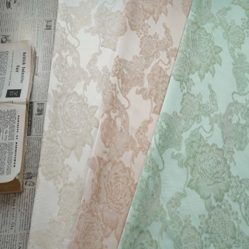 1meter Rayon Brocade Jacquard Fabric Chinese Dress Hanfu Chinese Style Fashion Designer Elegant Handmade DIY Decorative Material
1meter Rayon Brocade Jacquard Fabric Chinese Dress Hanfu Chinese Style Fashion Designer Elegant Handmade DIY Decorative Material
