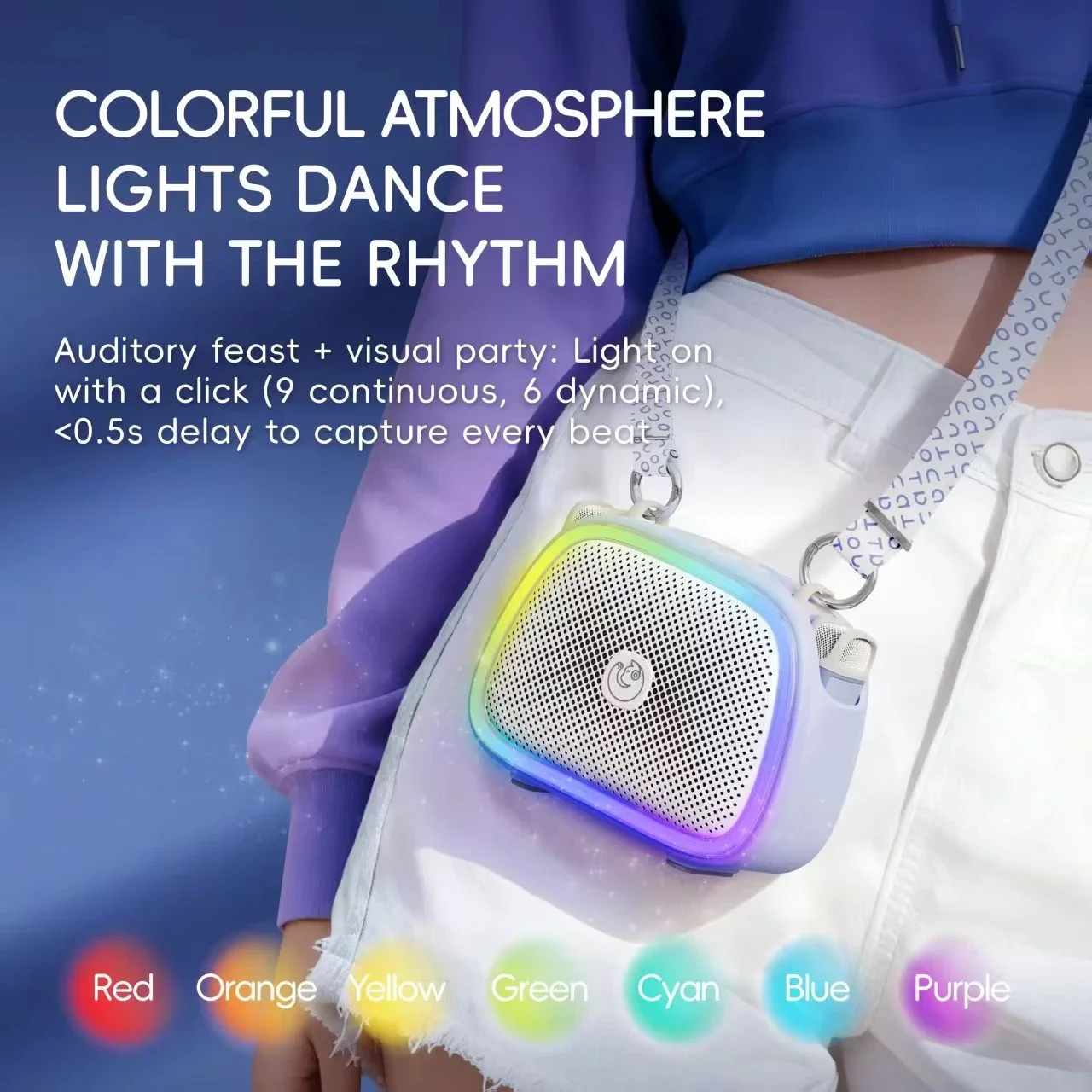Portable Wireless Karaoke Speaker with 2 Wireless Mics,RGB Light,Bluetooth/TF/USB/AUX,Rechargeable Battery for Home Party&Outdoo
Portable Wireless Karaoke Speaker with 2 Wireless Mics,RGB Light,Bluetooth/TF/USB/AUX,Rechargeable Battery for Home Party&Outdoo