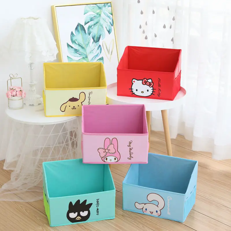 Sanrio Kawaii Hello Kitty Home Underwear Storage Box My Melody Cinnamoroll Anime Cartoon Fashion Foldable Sorting Box Book Stand
Sanrio Kawaii Hello Kitty Home Underwear Storage Box My Melody Cinnamoroll Anime Cartoon Fashion Foldable Sorting Box Book Stand