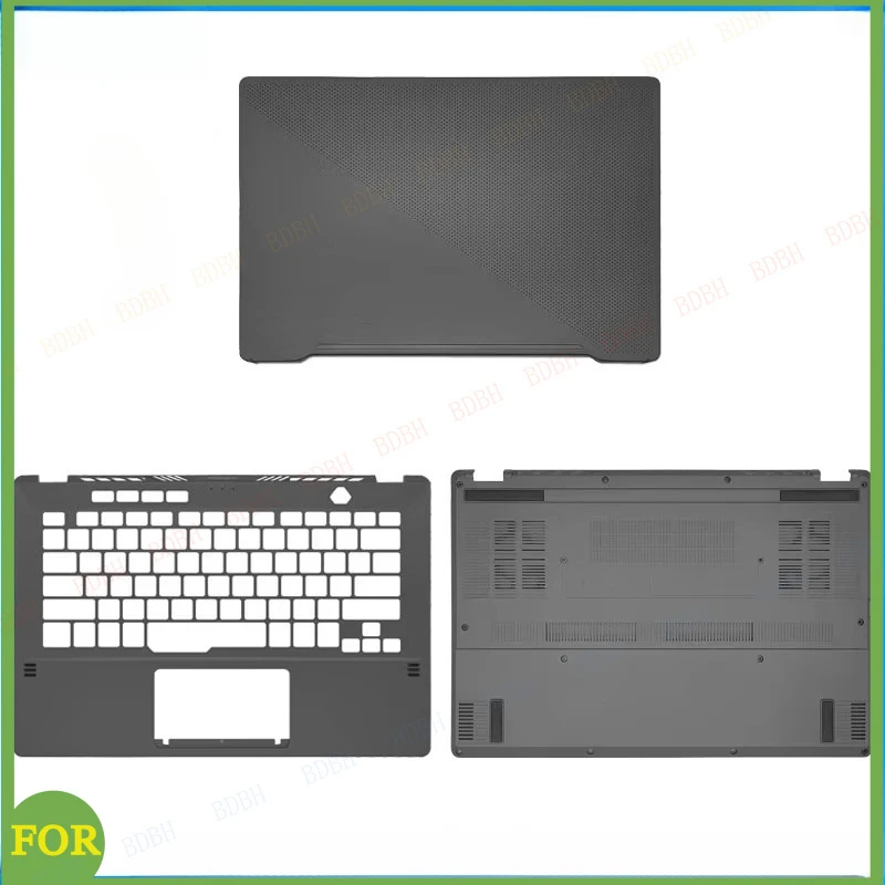 Для ноутбука ROG Zephyrus G14 GA401: новый верхний корпус, задняя крышка ЖК-дисплея, нижний корпус, подставка для рук, рамка клавиатуры, 14.0 дюймов
Для ноутбука ROG Zephyrus G14 GA401: новый верхний корпус, задняя крышка ЖК-дисплея, нижний корпус, подставка для рук, рамка клавиатуры, 14.0 дюймов