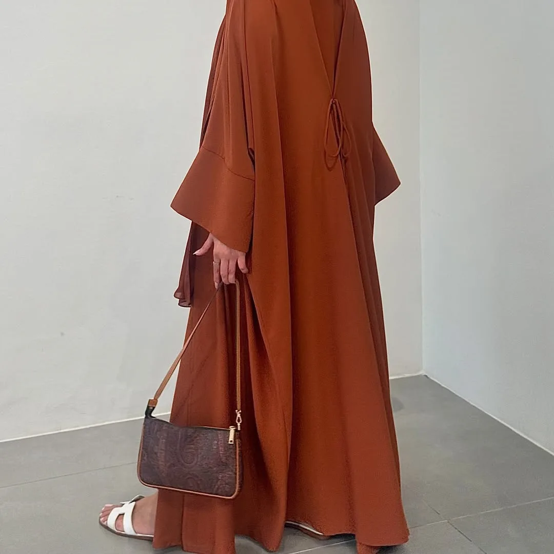 Eid Ramadan Open Kimono Abaya Dubai Luxury 2025 Muslim Kaftan Dress Abaya for Women Islam Clothing Robe Femme Musulmane Jalabiya
Eid Ramadan Open Kimono Abaya Dubai Luxury 2025 Muslim Kaftan Dress Abaya for Women Islam Clothing Robe Femme Musulmane Jalabiya