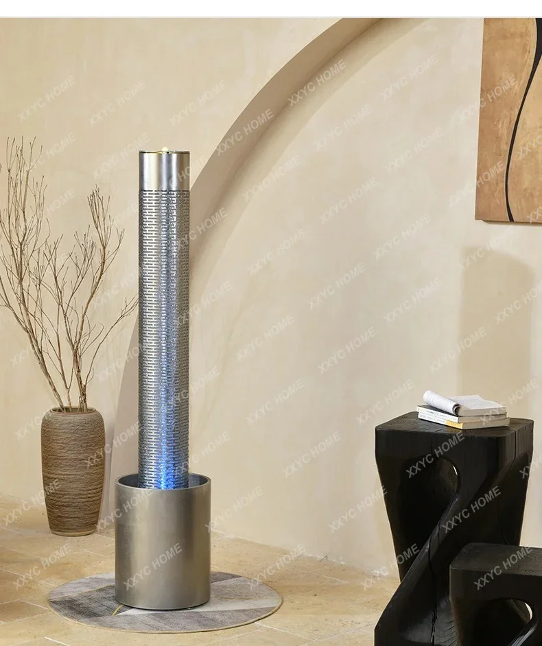 Modern Flowing Water Ornament Circulating Water Living Room Entrance Decorative Water Feature Fountain Floor Humidification
Modern Flowing Water Ornament Circulating Water Living Room Entrance Decorative Water Feature Fountain Floor Humidification