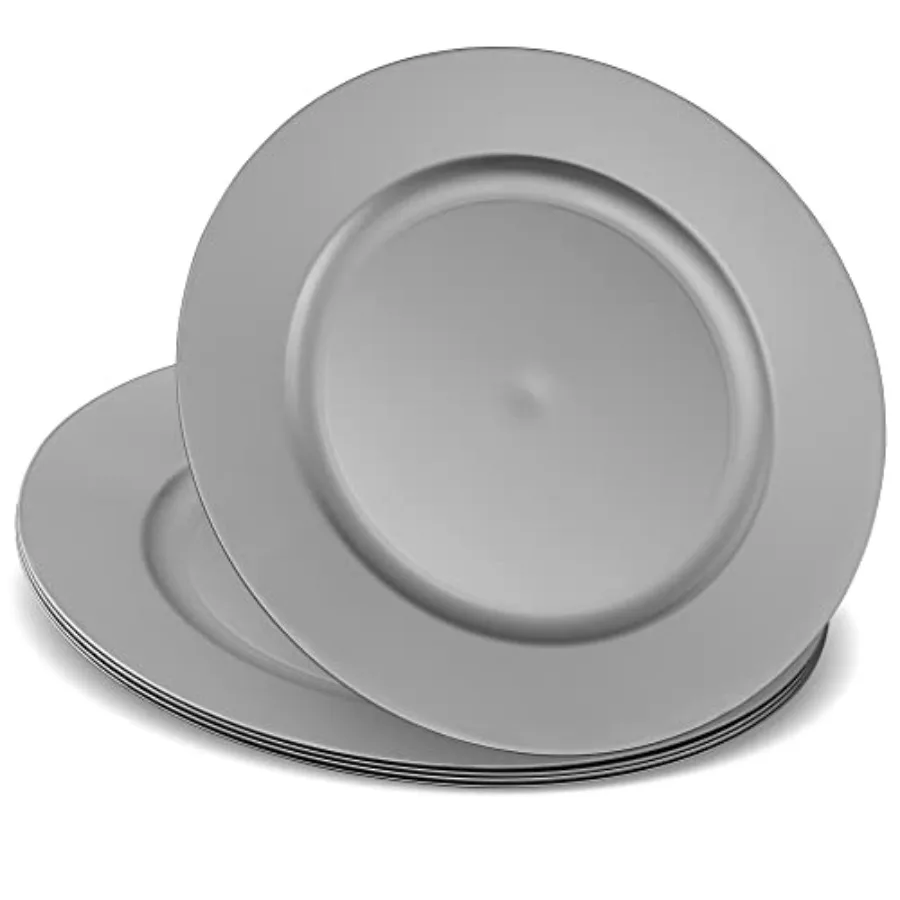 3'' Party Cargers Large Plates and Platters Great Ent Party's Weddings Tableware Great Serng dis Silver Pack of 6
3'' Party Cargers Large Plates and Platters Great Ent Party's Weddings Tableware Great Serng dis Silver Pack of 6