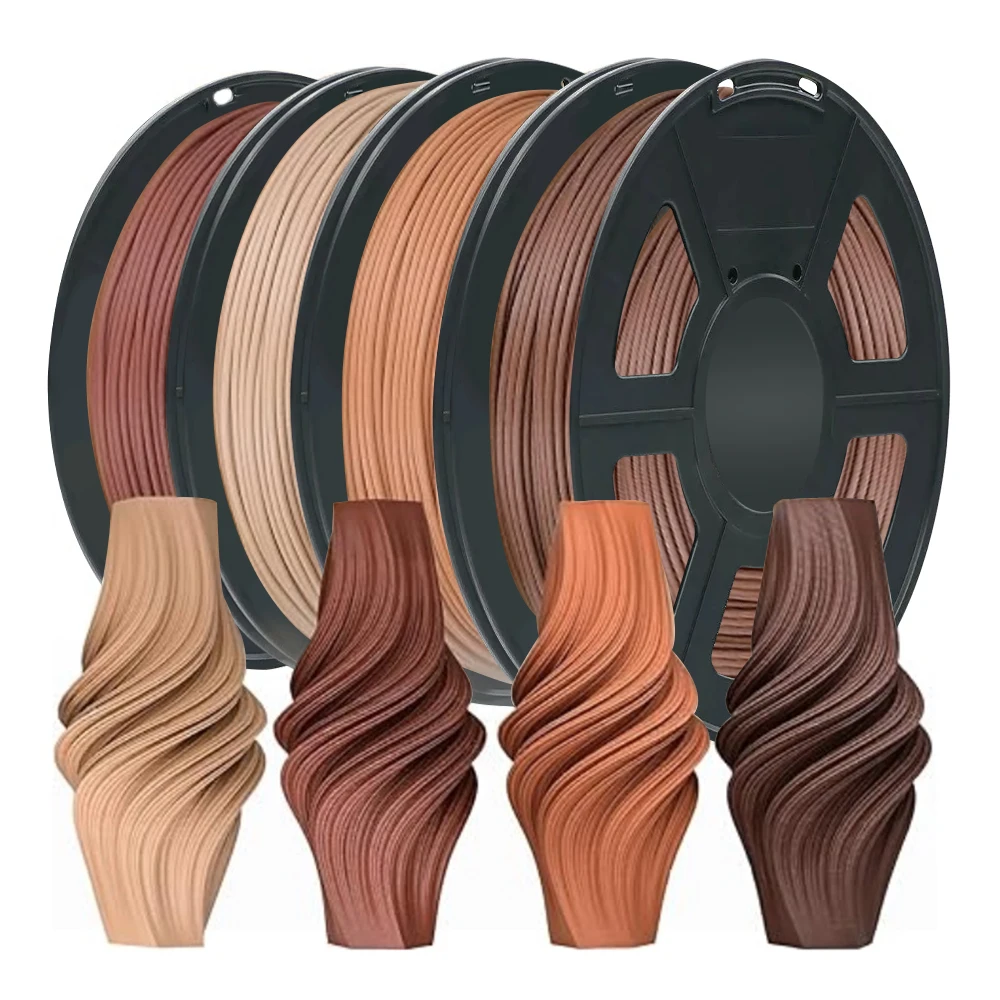 3D Printer Filament PLA Wood Grain 1.75mm Filament 1KG 250G 3D Printing Plastic Materials Filament Walnut Teak Cherry Wood
3D Printer Filament PLA Wood Grain 1.75mm Filament 1KG 250G 3D Printing Plastic Materials Filament Walnut Teak Cherry Wood