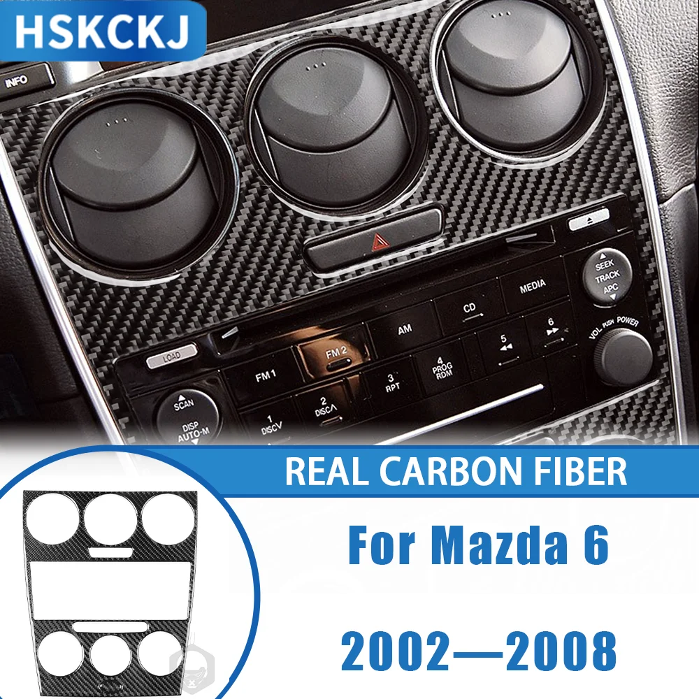 For Mazda 6 2002—2008 Car Accessories Carbon Fiber Interior Center Console Panel Decals Cover Trim Sticker Modification
For Mazda 6 2002—2008 Car Accessories Carbon Fiber Interior Center Console Panel Decals Cover Trim Sticker Modification