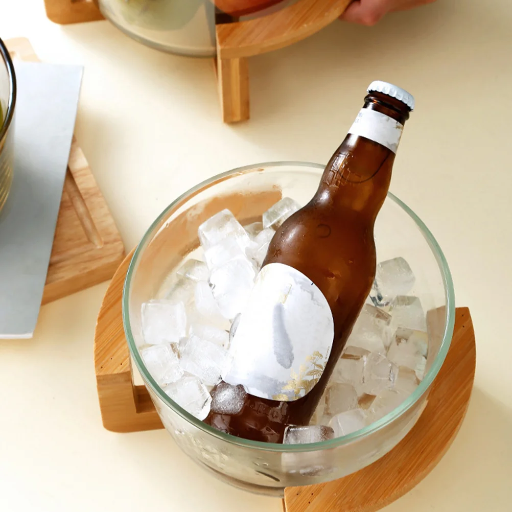 Salad Bowl Glass Tableware Versatile Mixing Ice Storage Tank Household Transparent Food Container
Salad Bowl Glass Tableware Versatile Mixing Ice Storage Tank Household Transparent Food Container