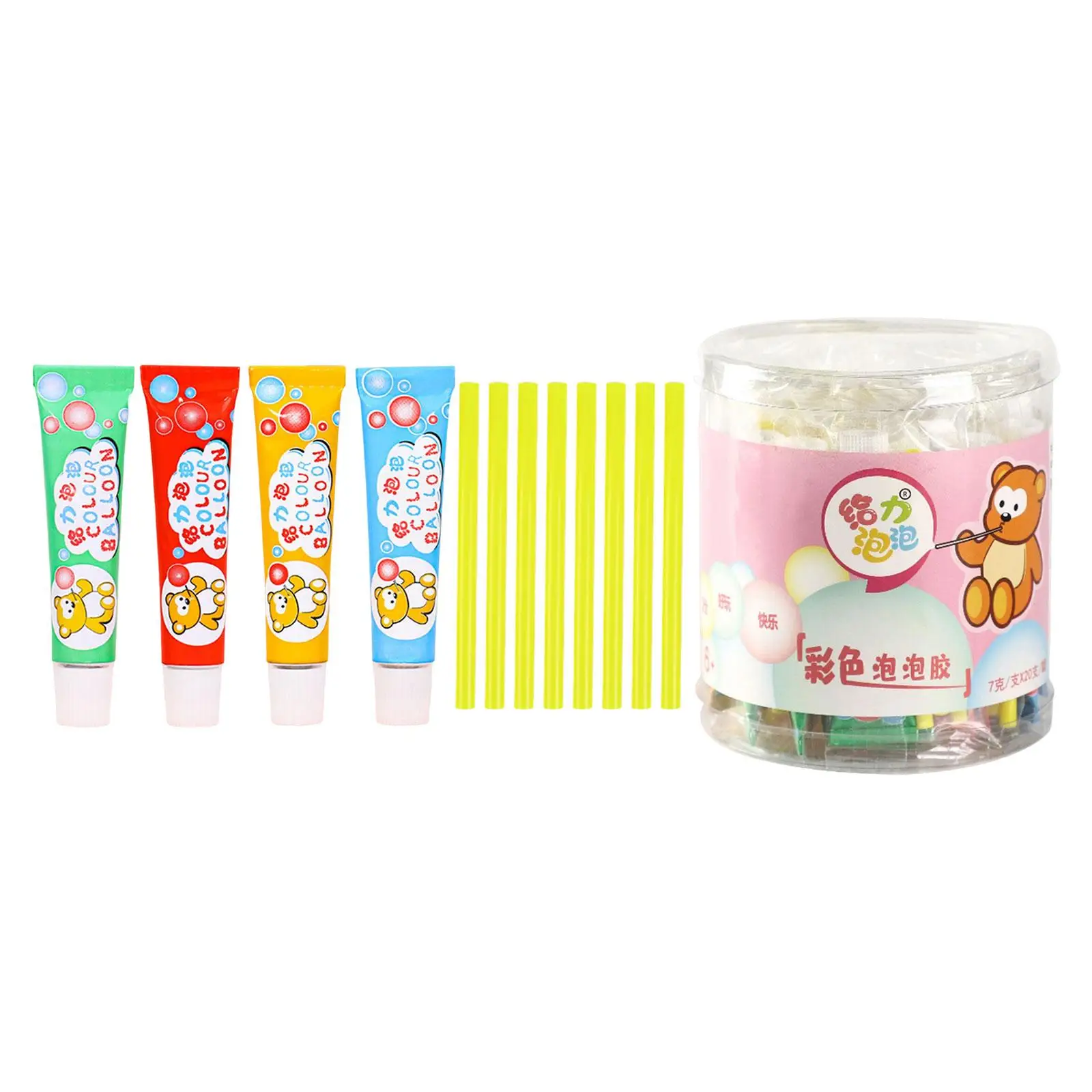 20Pcs Bubble Glue Toy DIY Crafts with Straws Educational Sensory Toy Not Easy to Break for Adults
20Pcs Bubble Glue Toy DIY Crafts with Straws Educational Sensory Toy Not Easy to Break for Adults
