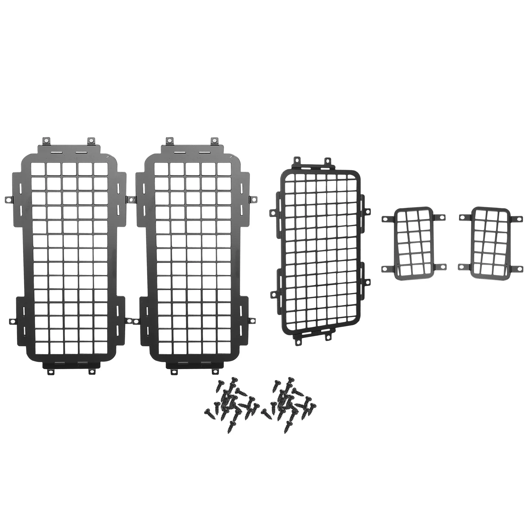for MN D90 D99S MN99S 1/12 RC Car Upgrade Parts Rear Side Metal Stereoscopic Window Mesh Protective Net Accessories
for MN D90 D99S MN99S 1/12 RC Car Upgrade Parts Rear Side Metal Stereoscopic Window Mesh Protective Net Accessories
