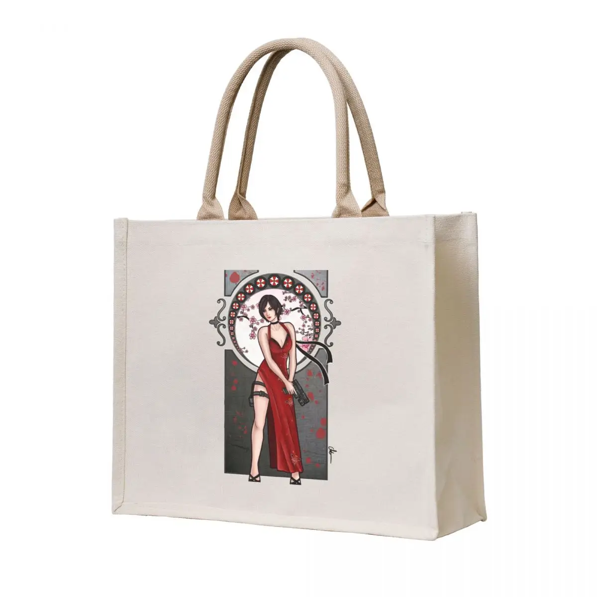 The B in the Red Dress Tote Bag woman shopping bag Women's bags shopping bags foldable
The B in the Red Dress Tote Bag woman shopping bag Women's bags shopping bags foldable