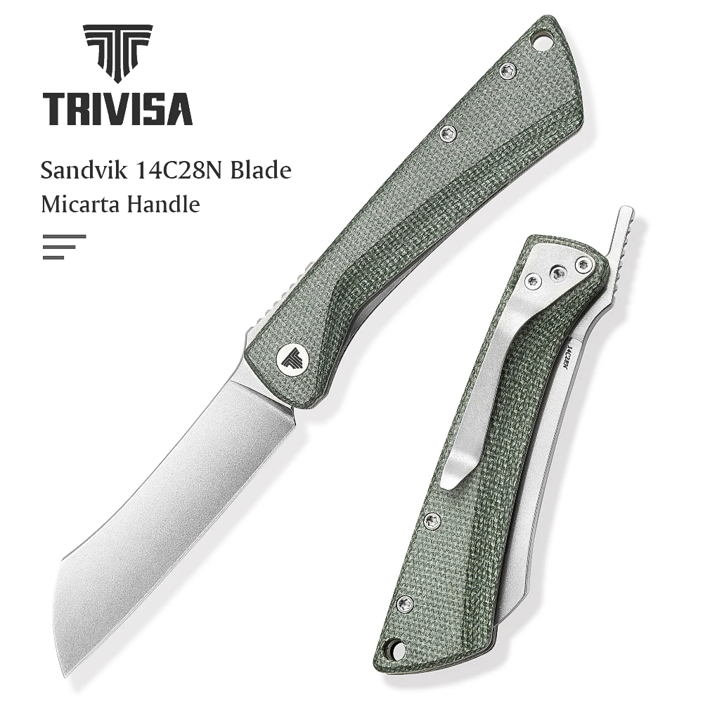 TRIVISA EDC Pocket Folding Knife for man,Camping Hunt Cutting Outdoor high quality Field Survival Tool
TRIVISA EDC Pocket Folding Knife for man,Camping Hunt Cutting Outdoor high quality Field Survival Tool