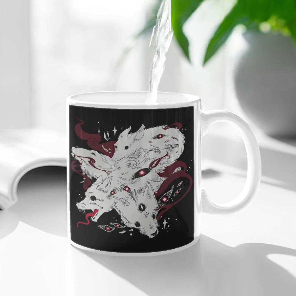 Many Wolves And Many Eyes Ceramic Cup Coffee Oatmeal Breakfast Cup Creative Personality Mug
Many Wolves And Many Eyes Ceramic Cup Coffee Oatmeal Breakfast Cup Creative Personality Mug