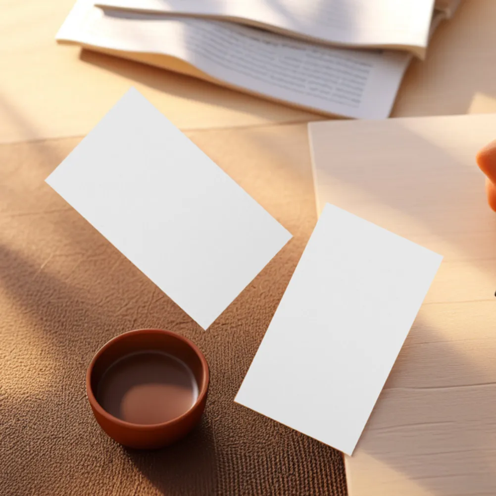 100Pcs Blank White Index Cards Small Notecards for Studying Flashcards Notes Reminders Scratch Pad School Office Supplies
100Pcs Blank White Index Cards Small Notecards for Studying Flashcards Notes Reminders Scratch Pad School Office Supplies