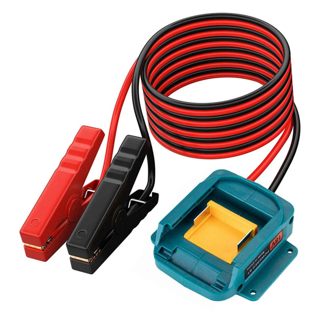 Jumper Cable Clamps for Makita Lithium Battery 12AWG Portable Power Socket Lithium Battery Jumper Starter-WorthOwn
Jumper Cable Clamps for Makita Lithium Battery 12AWG Portable Power Socket Lithium Battery Jumper Starter-WorthOwn