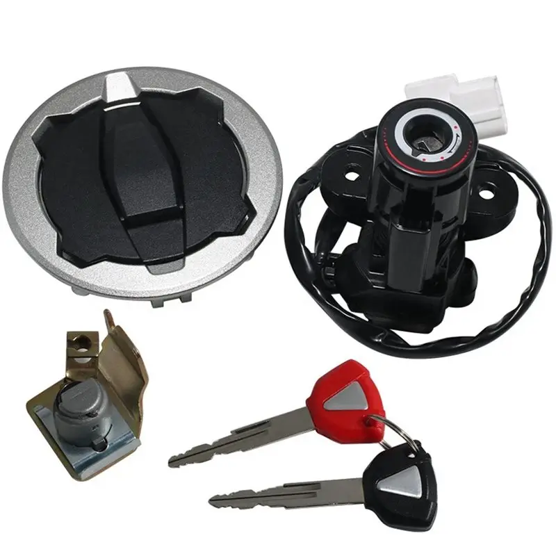 For Kawasaki ER400 Z400 27005-0717 EX400 Ninja 400 27048-5144 51049-0756 Ignition Key Switch Lock Replacement Set
For Kawasaki ER400 Z400 27005-0717 EX400 Ninja 400 27048-5144 51049-0756 Ignition Key Switch Lock Replacement Set