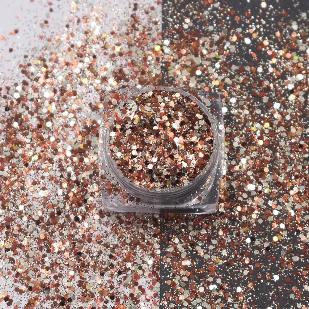 10g/Bag Autumn Chunky Mixes Glitter Sparkly Pigment For Nail Polish Body Face Hair Makeup Manicure Decoration Accessories
10g/Bag Autumn Chunky Mixes Glitter Sparkly Pigment For Nail Polish Body Face Hair Makeup Manicure Decoration Accessories