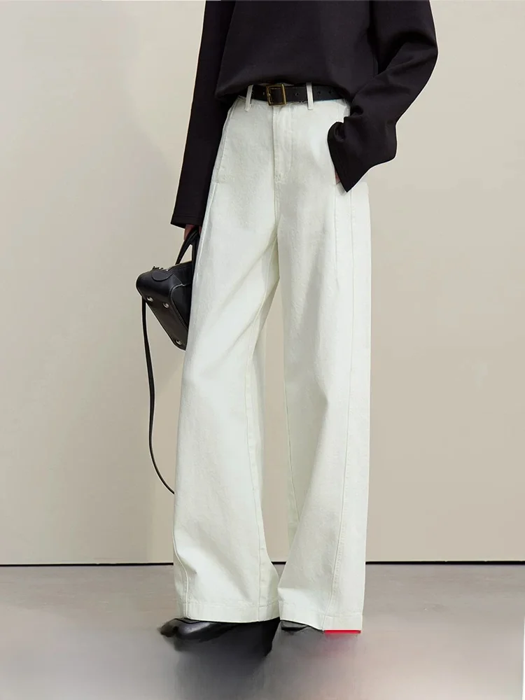 Comfortable Cotton Wide Leg Pants Women's Loose Fit Casual Sle Spring New Arrival i Denim Jeans White Color Versatile Tr...
Comfortable Cotton Wide Leg Pants Women's Loose Fit Casual Sle Spring New Arrival i Denim Jeans White Color Versatile Tr...