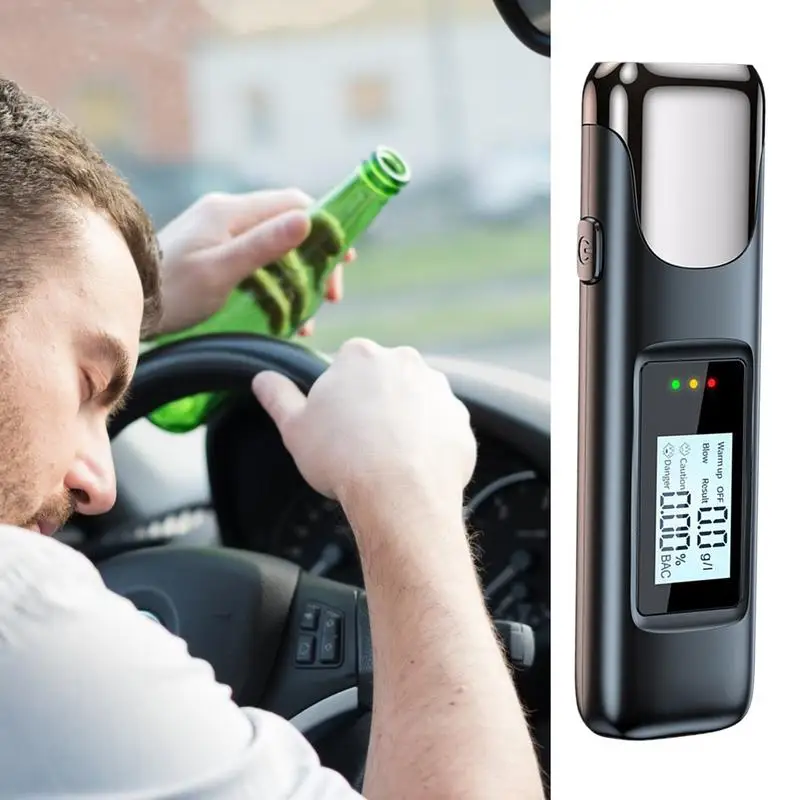 Portable Alcohol Tester With Digital LCD Display Breath Alcohol Detector Breathalyzer Accuracy Diagnostic Tool
Portable Alcohol Tester With Digital LCD Display Breath Alcohol Detector Breathalyzer Accuracy Diagnostic Tool