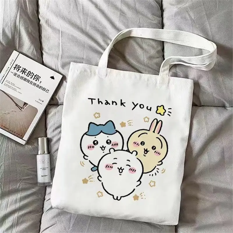 Kawaii Women Shoulder Bags Chiikawa Canvas Tote Handbag Large Capacity Shopping Bag Causal Girl Handbags Portable Travel Purse
Kawaii Women Shoulder Bags Chiikawa Canvas Tote Handbag Large Capacity Shopping Bag Causal Girl Handbags Portable Travel Purse