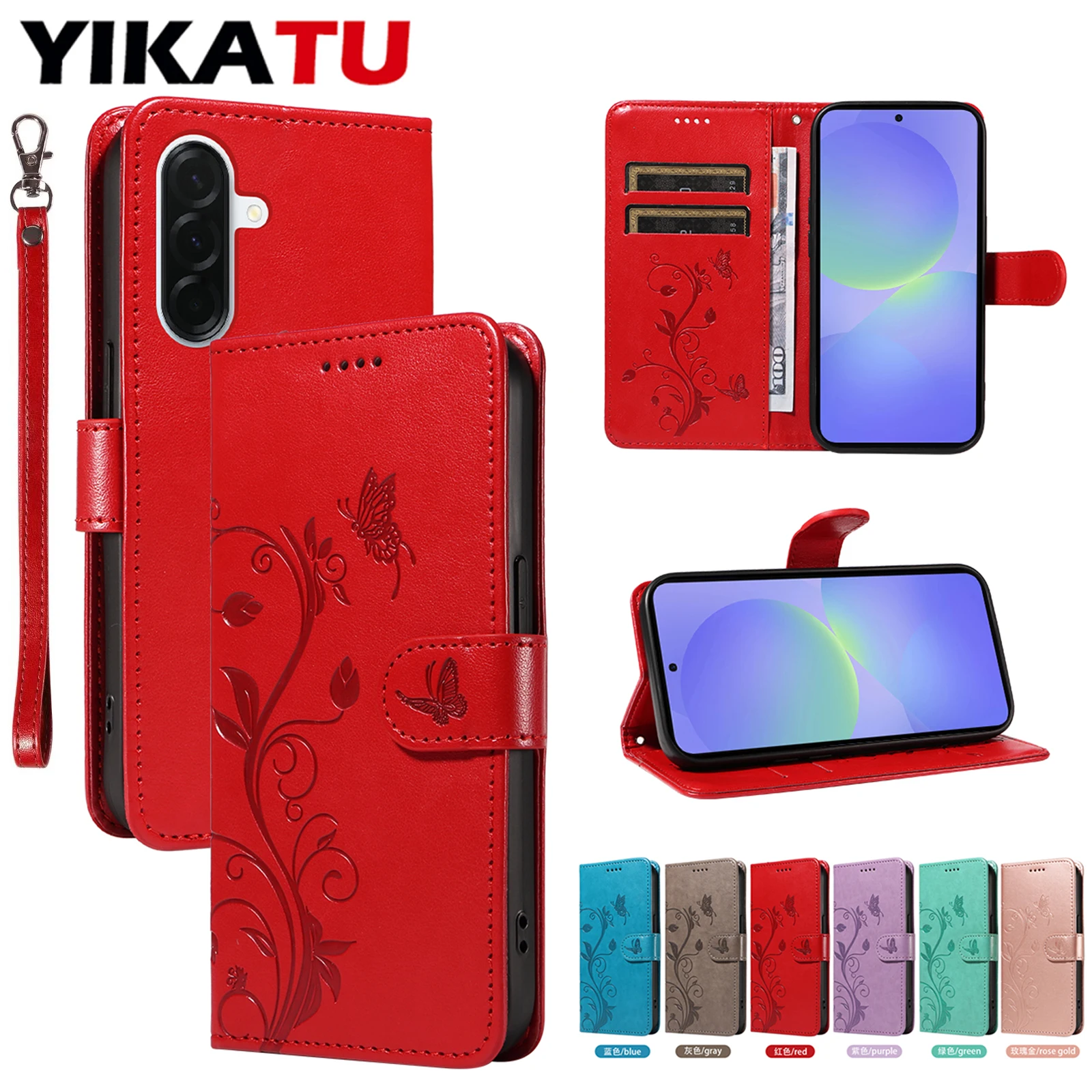 Leather Embossed Wallet Case For Samsung Galaxy J610F J530 J510 J415 J330 J310 J4 Plus J5 J6 J7 Prime J3 2016 Flip RFID Blocking
Leather Embossed Wallet Case For Samsung Galaxy J610F J530 J510 J415 J330 J310 J4 Plus J5 J6 J7 Prime J3 2016 Flip RFID Blocking