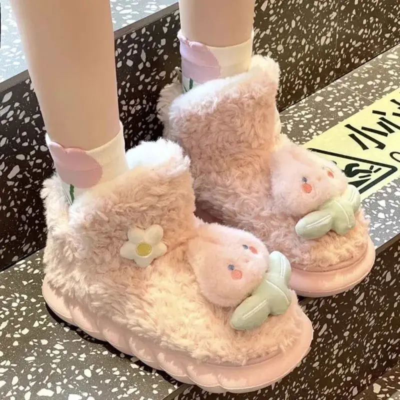 Women's cotton slippers thick bottom outside wear fashion plush warm home couple slippers female winter high-top cotton shoes
Women's cotton slippers thick bottom outside wear fashion plush warm home couple slippers female winter high-top cotton shoes