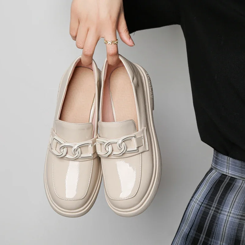 YQBTDL 2025 Little Girls Leather Shoes for School Student Dress Pumps Princess Parent-child Shoes with Chain Beige 8 10 12 14 16
YQBTDL 2025 Little Girls Leather Shoes for School Student Dress Pumps Princess Parent-child Shoes with Chain Beige 8 10 12 14 16