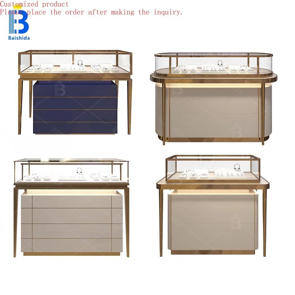 Custom.Factory Luxury Custom Glass Jewelry Display Showcase Counter Design Jewelry Display Cabinet for Jewelry Retail Shops Stor
Custom.Factory Luxury Custom Glass Jewelry Display Showcase Counter Design Jewelry Display Cabinet for Jewelry Retail Shops Stor