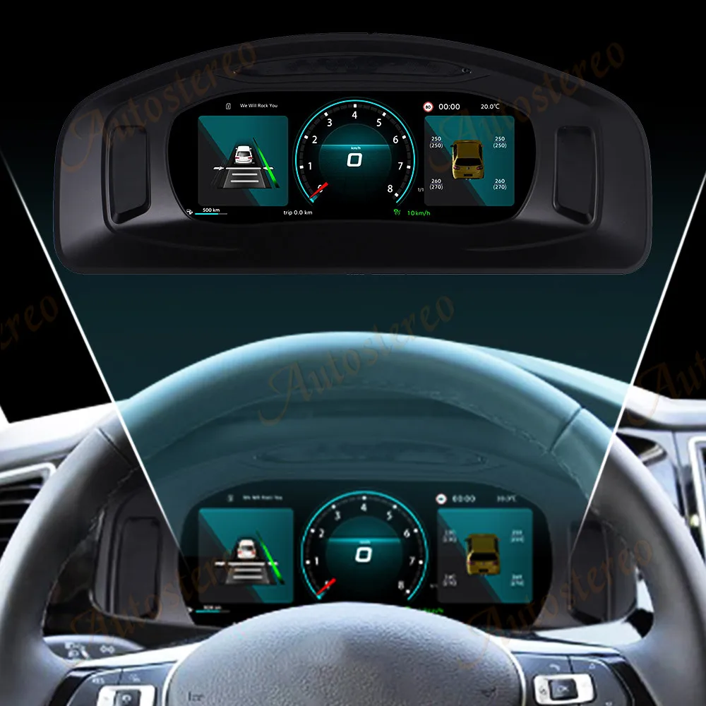 10,25 автомобильный цифровой кластерный прибор для Volkswagen Multivan 2012-2019, панель приборной панели, виртуальный измеритель скорости кабины, дисплей
10,25 автомобильный цифровой кластерный прибор для Volkswagen Multivan 2012-2019, панель приборной панели, виртуальный измеритель скорости кабины, дисплей