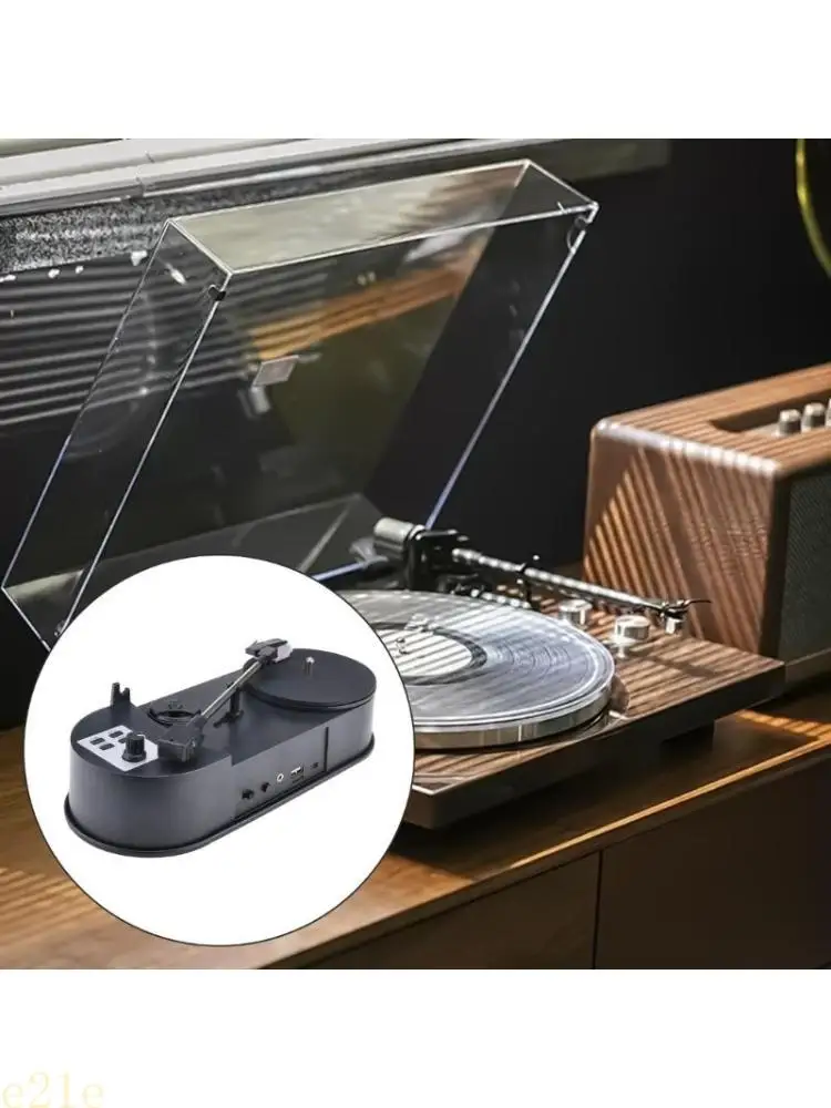 E21E EZCAP613P Record Player to MP3 Converter Turntable with Speed Option and USB
E21E EZCAP613P Record Player to MP3 Converter Turntable with Speed Option and USB
