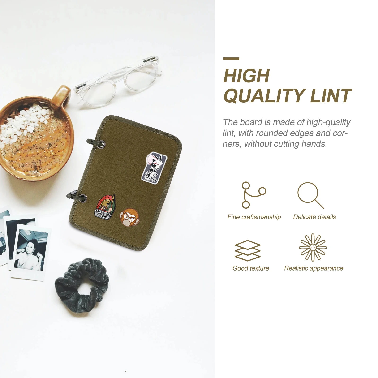 High-Quality Organizing Rounded Edges Thick Transparent Display Board for Military Armband Badges Patches Storage
High-Quality Organizing Rounded Edges Thick Transparent Display Board for Military Armband Badges Patches Storage