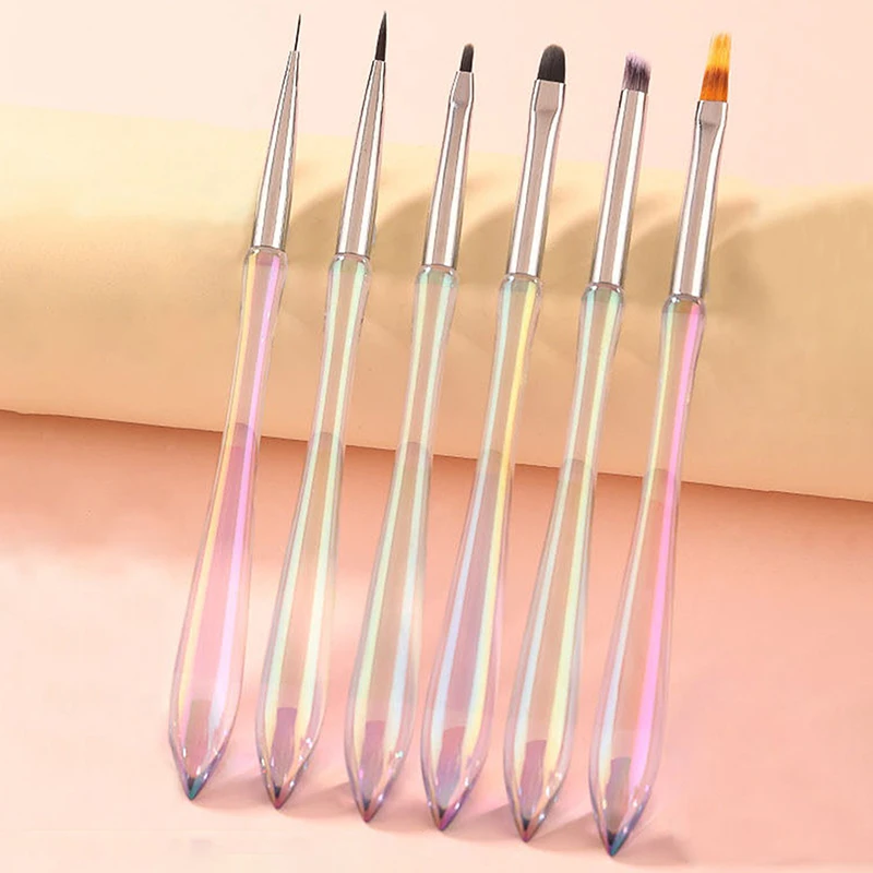6Pcs/set Nail Art Pen Lllusory Color With Cover Nail Construction Painting Brush Uv Gel Extension Drawing Carving Pen Diy
6Pcs/set Nail Art Pen Lllusory Color With Cover Nail Construction Painting Brush Uv Gel Extension Drawing Carving Pen Diy