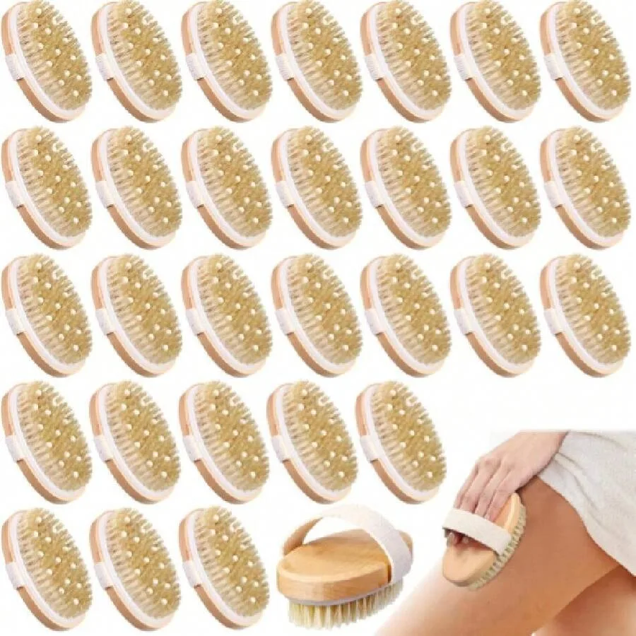 【New style】20 Pcs Dry Brushing Body Brush Exfoliating Brush With Massage Nodule Drkin Bodcrubber For Shower Bath Back Circulati
【New style】20 Pcs Dry Brushing Body Brush Exfoliating Brush With Massage Nodule Drkin Bodcrubber For Shower Bath Back Circulati