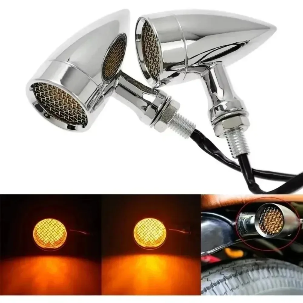 2025 1 Pairs for Chopper Cruiser Bobber Cafe IKJ Popular Motorcycle Bullet Indicators Blinker Lights LampTurn Signals
2025 1 Pairs for Chopper Cruiser Bobber Cafe IKJ Popular Motorcycle Bullet Indicators Blinker Lights LampTurn Signals