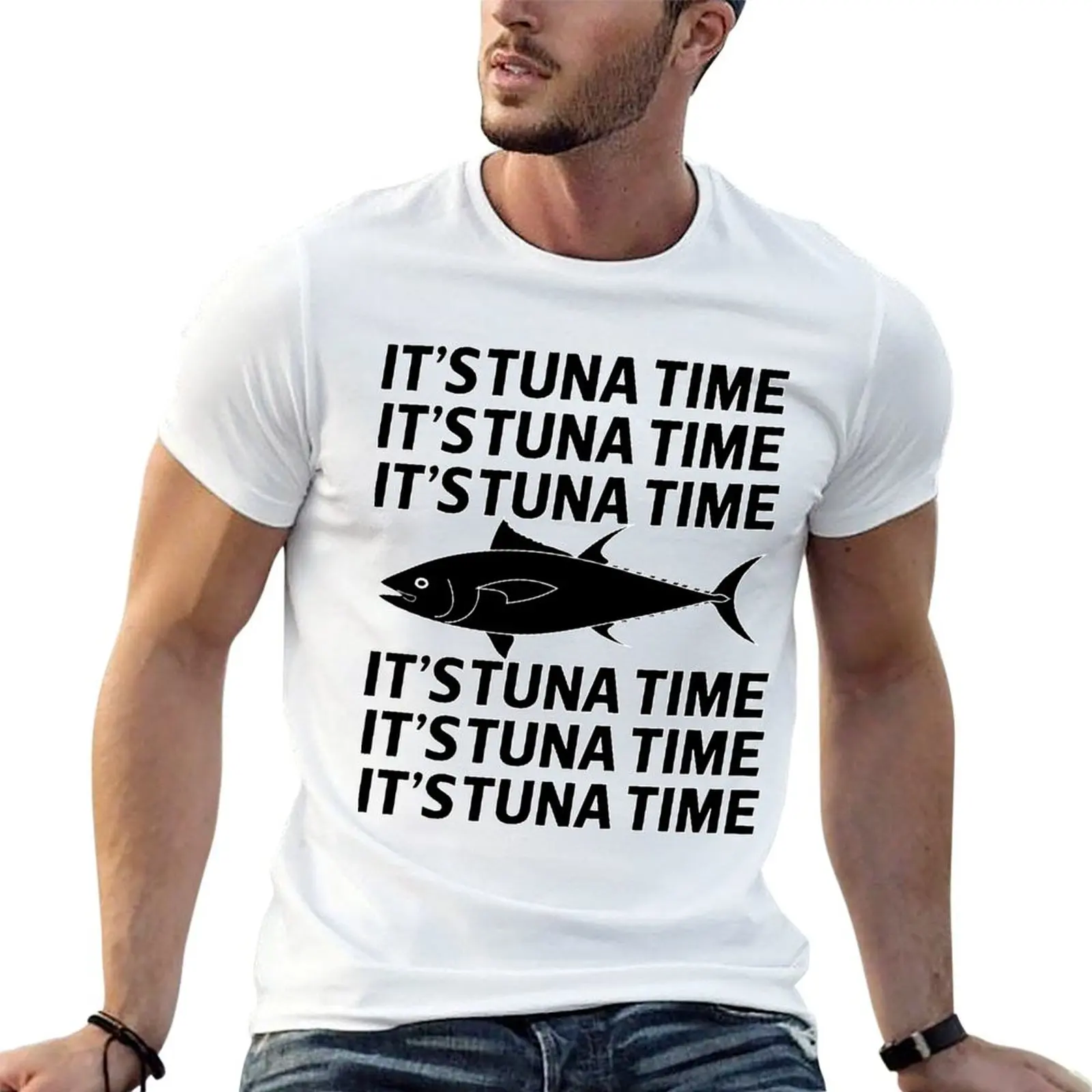 It's Tuna Time. T-Shirt football t shirt T-shirts man baggy shirts quick-drying shirts graphic tee men
It's Tuna Time. T-Shirt football t shirt T-shirts man baggy shirts quick-drying shirts graphic tee men