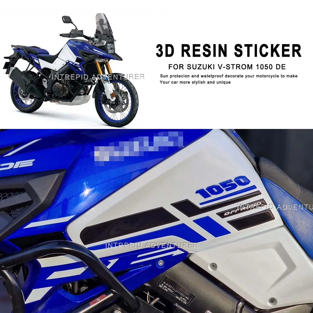 Motorcycle Accessories Fuel Tank Pad Protector Covers Waterproof 3D Epoxy Resin Stickers Kit for Suzuki V-Strom 1050 DE Blue
Motorcycle Accessories Fuel Tank Pad Protector Covers Waterproof 3D Epoxy Resin Stickers Kit for Suzuki V-Strom 1050 DE Blue