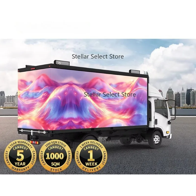 Outdoor P4 Commercial Advertising Digital Led Moving Truck Mobile Billboard for Sale Led Display Screen Sign for Pickup Truck
Outdoor P4 Commercial Advertising Digital Led Moving Truck Mobile Billboard for Sale Led Display Screen Sign for Pickup Truck