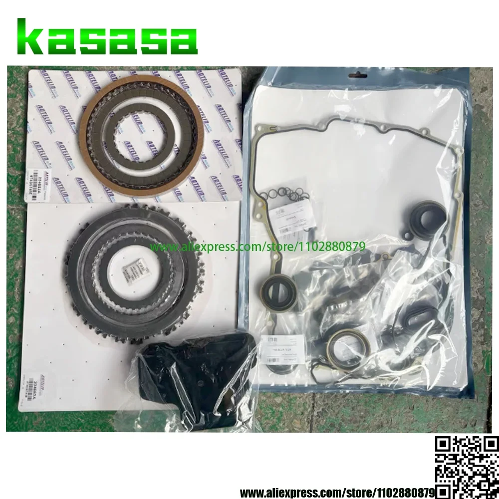 6T30 6T40 6T45 Automatic Transmission Overhaul Package Minor Repair Package Friction Plate Wrapped Steel Plate Wrapped Filter Sc 
6T30 6T40 6T45 Automatic Transmission Overhaul Package Minor Repair Package Friction Plate Wrapped Steel Plate Wrapped Filter Sc