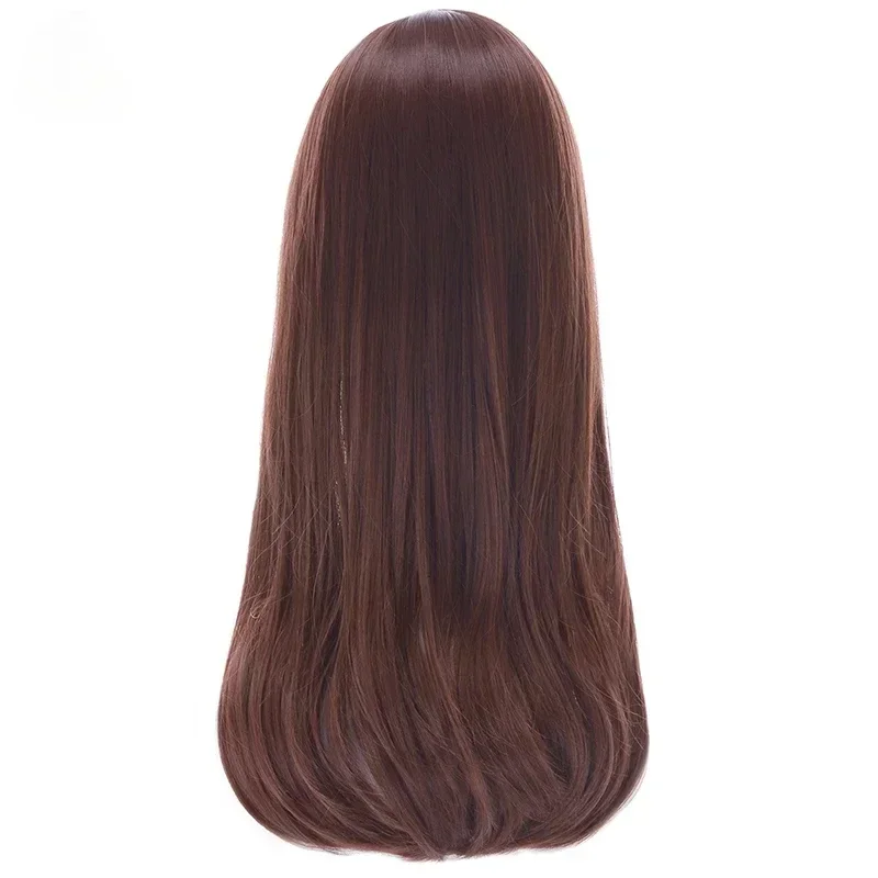 Jeu ROLECOS OW D.VA Cosplay perruque sur jeu montre Cosplay Hana chanson DVA perruque longue brune femmes cheveux synthétiqu
Jeu ROLECOS OW D.VA Cosplay perruque sur jeu montre Cosplay Hana chanson DVA perruque longue brune femmes cheveux synthétiqu