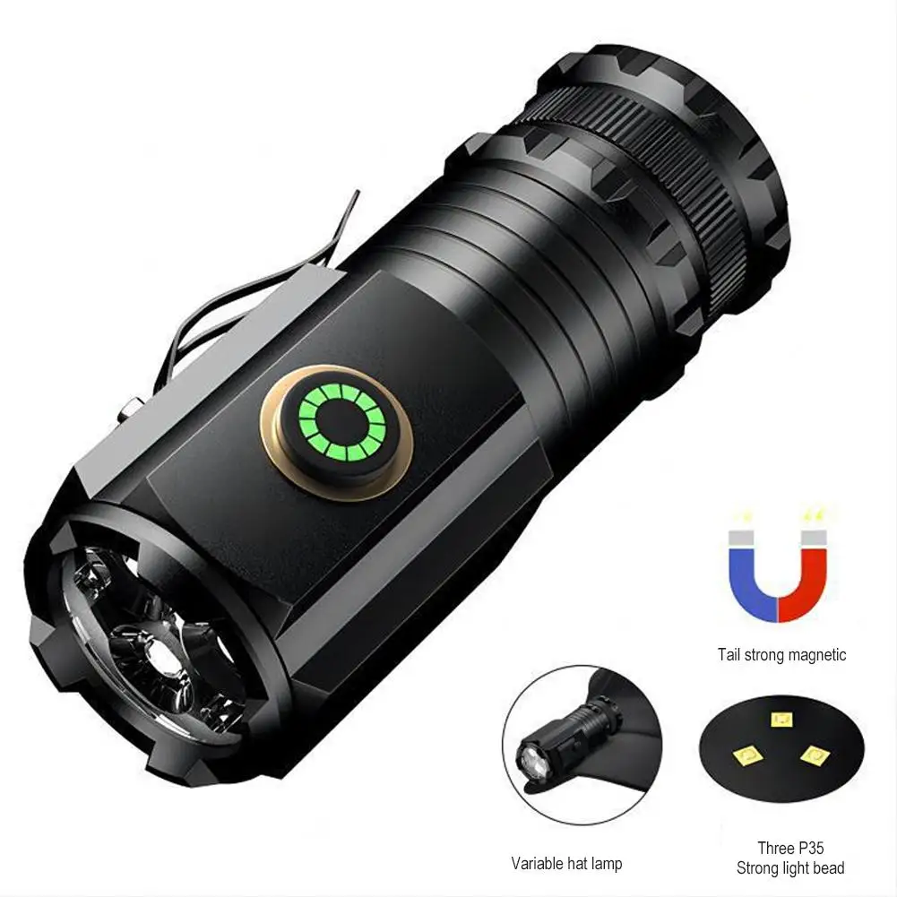LED Flashlight Aluminum Alloy Portable Torch USB Charging Supplies Lantern Camping Lighting Camping Bright Outdoor Super E9W2
LED Flashlight Aluminum Alloy Portable Torch USB Charging Supplies Lantern Camping Lighting Camping Bright Outdoor Super E9W2