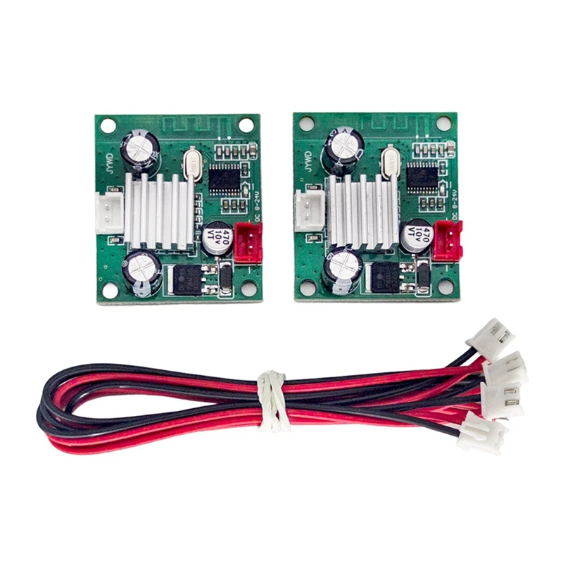 2PCS 30W+30W Bluetooth Power Amplifier Two-Way Stereo TWS Speaker Sound Module Board Audio Receiver Amplifier Board Easy Install
2PCS 30W+30W Bluetooth Power Amplifier Two-Way Stereo TWS Speaker Sound Module Board Audio Receiver Amplifier Board Easy Install