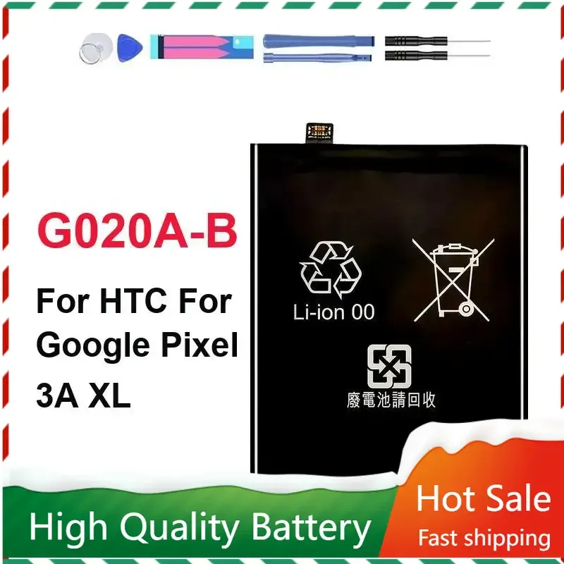 Сменный аккумулятор 3700 мАч G020A-B для HTC Google Pixel 3A XL, высококачественные аккумуляторы для мобильных телефонов + номер трека
Сменный аккумулятор 3700 мАч G020A-B для HTC Google Pixel 3A XL, высококачественные аккумуляторы для мобильных телефонов + номер трека